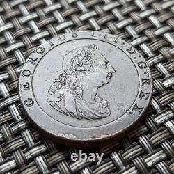 Grande-Bretagne Une Pièce de Cuivre d'un Penny, Pence 1797 Détails Magnifiques
