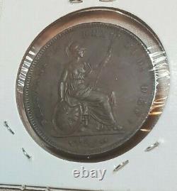 Grande-bretagne 1831 Un Penny William IV Ex Haute Qualité Rare Wow