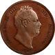 Grande-bretagne 1831 William Iv Bronzed Copper Proof Penny Pcgs Pr-64