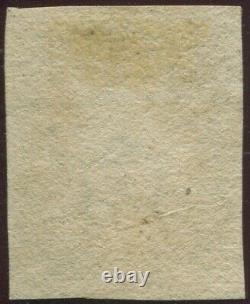 Grande-bretagne 1840 1d Penny Black’sh' Plate 7. 4 Marges. Croix-rouge Maltaise