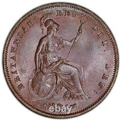 Grande-bretagne 1855 1 Penny Pcgs Unc Détails - Supérieur Aux Ms65 Grades Les Plus Hautes