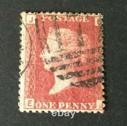 Grande-bretagne 1864 Penny Red, Plaque 225, Fine Utilisé, Sg 43/44
