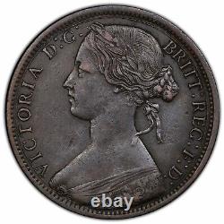 Grande-bretagne 1867 1 Penny Pcgs Xf45 - Tenue Pour Financer La Coine Et Le Looing Fantastique