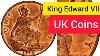 Grande-bretagne Penny Royaume-uni Penny Et Le Roi Édouard Vii Trois Pence De 1910 Pièces Coinaz