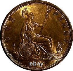 Grande-bretagne Victoria (1837-1901) Bronze 1891 1 Penny Km# 755