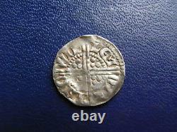 Henry III Argent Voided Long Cross Penny, Classe 3b Lincoln 1216-47