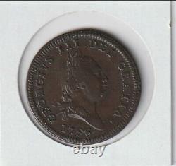 Île de Man - Grande-Bretagne 1 Penny Pièce de cuivre 1786 en bon état très fin