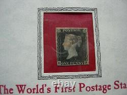 Le Penny Black Stamp. De 1840 Grande-bretagne++++++. Ça Vaut Le Coup D'y Jeter Un Coup D'oeil. +