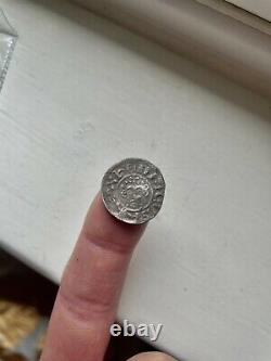 Le Roi John Hammered Argent Penny