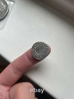 Le Roi John Hammered Argent Penny