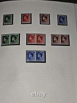 Lot de timbres du Royaume-Uni sans charnière, chargé! 1841-1972! Incluant le Penny Black