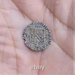 Martelé Charles II Penny D’argent