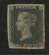 Penny Black Plate 1b Na Vfu+variety. Marges Importantes