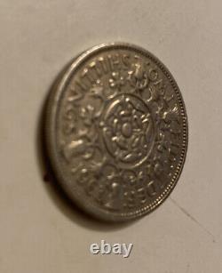 Pièce de deux shillings de Grande-Bretagne de 1963