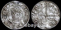 Saxon. Noix, 1016-35. Penny, Quatrefoil Type, Vers 1017-23. York Mint, Cetel