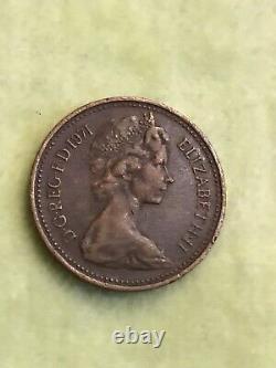 Uk Coin 1 Penny 1971 1p New Penny Coin Original Very Old Coin